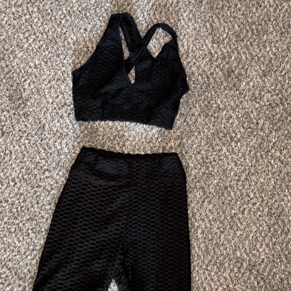 Black Workout Set